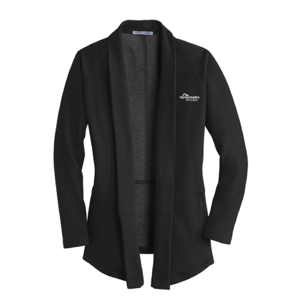 *Ladies' Port Authority® Interlock Cardigan